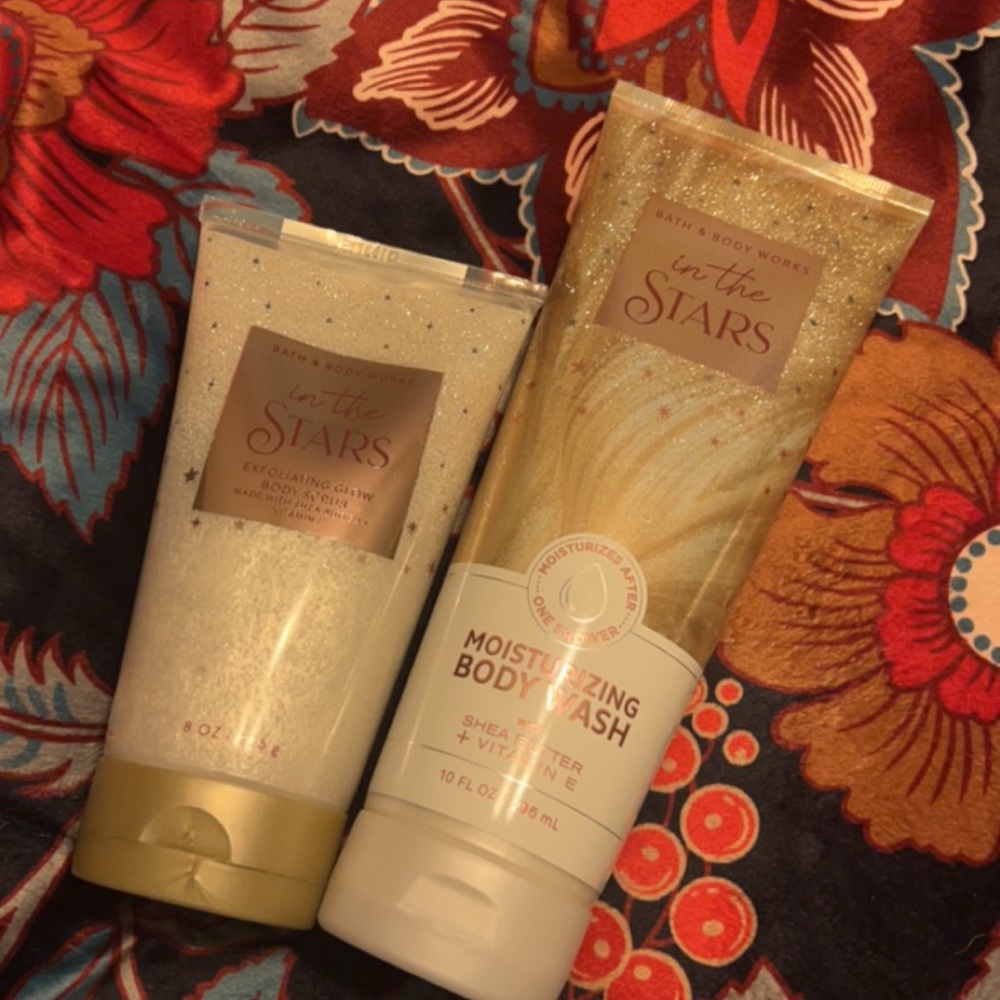 In the stars bundle body scrub and wash